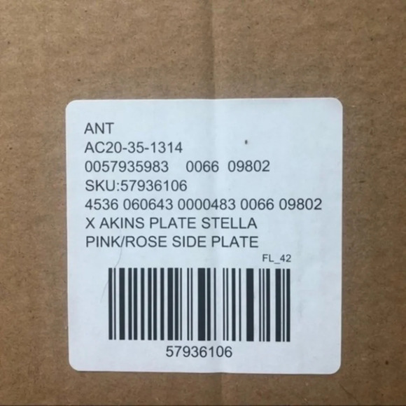 NWT Set/4  ANTHROPOLOGIE Carole Akins Stella Grey Cat  Dessert Plates - Picture 3 of 3